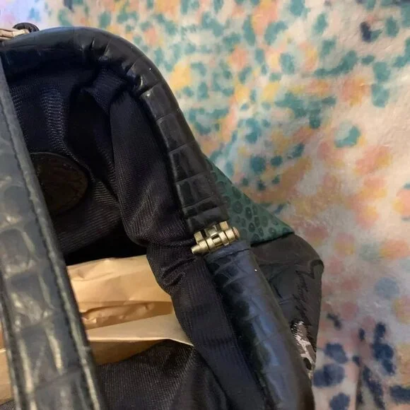 Vintage Barbara Handbag/Shoulder bag giraffe leather - Picture 10 of 12